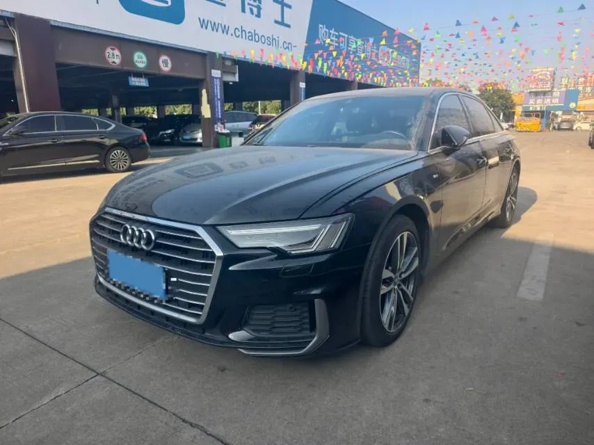 2020 Audi A6L 2.0T 190HP L4 7DCT,autocango,china used car exporter,china ev exporter,chinese used car exporter,chinese used ev exporter