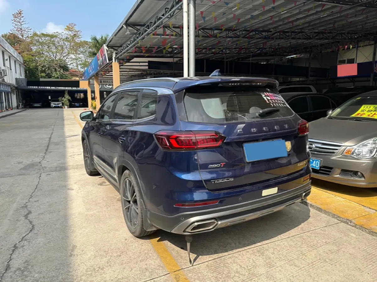 2021 Chery Tiggo 8 Plus 1.6T 197HP L4 7DCT,autocango,china used car exporter,china ev exporter,chinese used car exporter,chinese used ev exporter