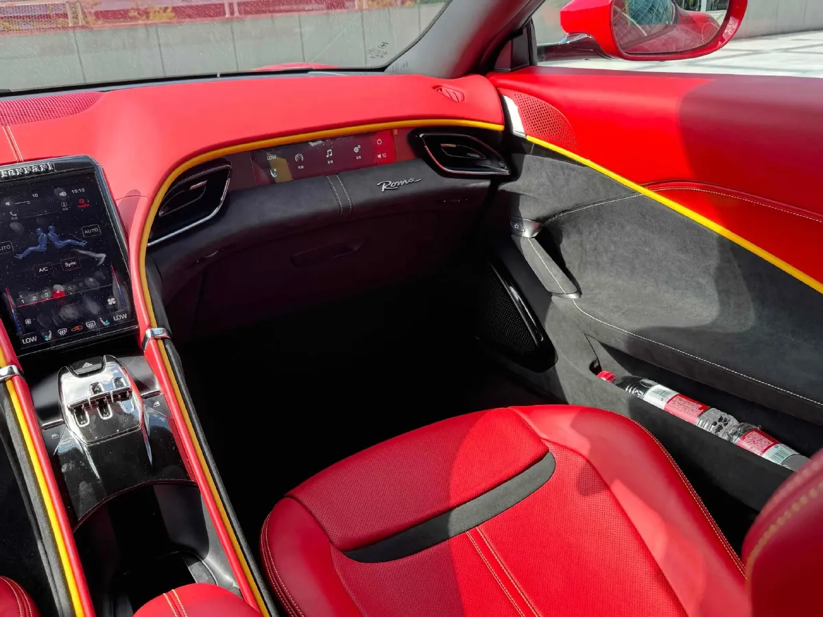 2020 Ferrari Roma 3.9T 620HP V8 8DCT,autocango,china used car exporter,china ev exporter,chinese used car exporter,chinese used ev exporter