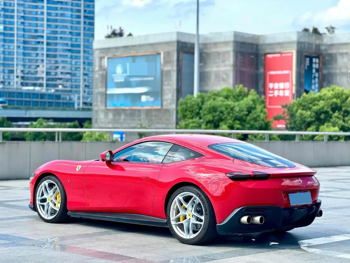 2020 Ferrari Roma 3.9T 620HP V8 8DCT,autocango,china used car exporter,china ev exporter,chinese used car exporter,chinese used ev exporter