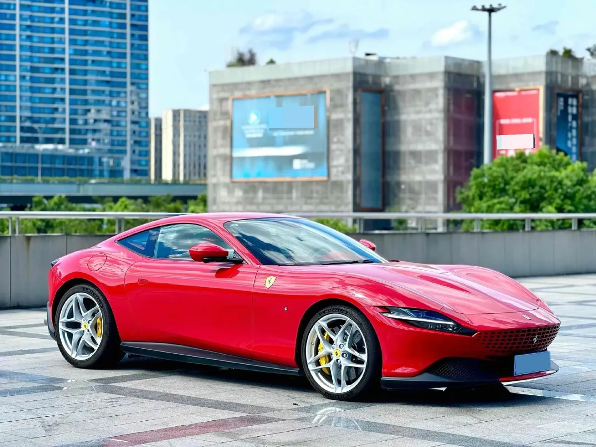 2020 Ferrari Roma 3.9T 620HP V8 8DCT,autocango,china used car exporter,china ev exporter,chinese used car exporter,chinese used ev exporter