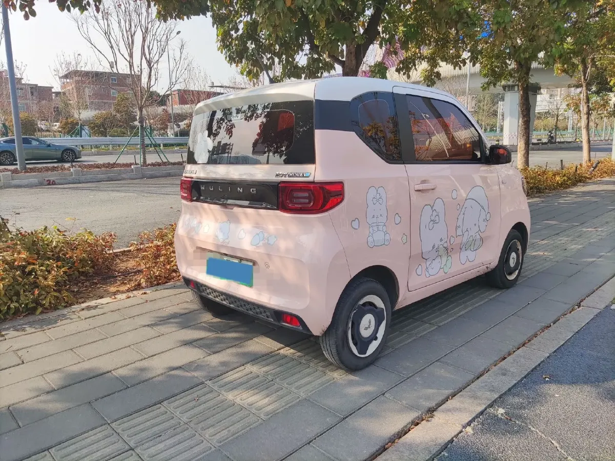 2021 WuLing HongGuang MINI EV BEV 13.9KWH,autocango,china used car exporter,china ev exporter,chinese used car exporter,chinese used ev exporter