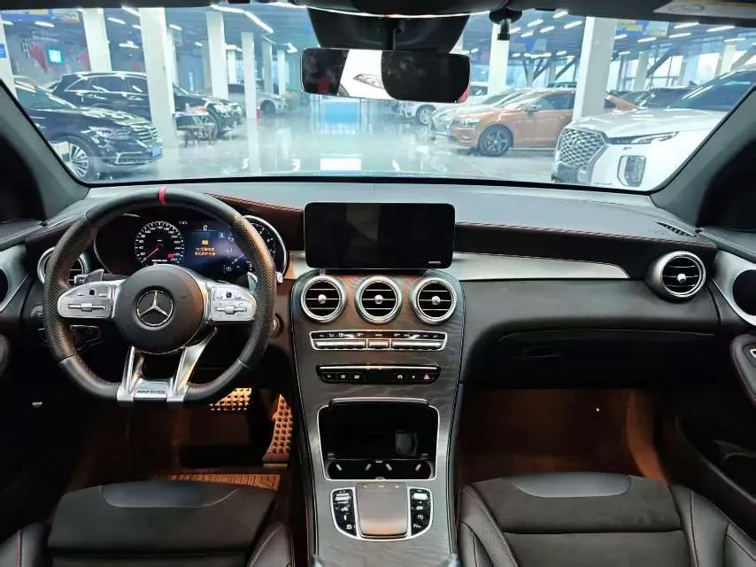 2020 Mercedes-Benz GLC Coupe AMG 3.0T 390HP V6 9AT,autocango,china used car exporter,china ev exporter,chinese used car exporter,chinese used ev exporter