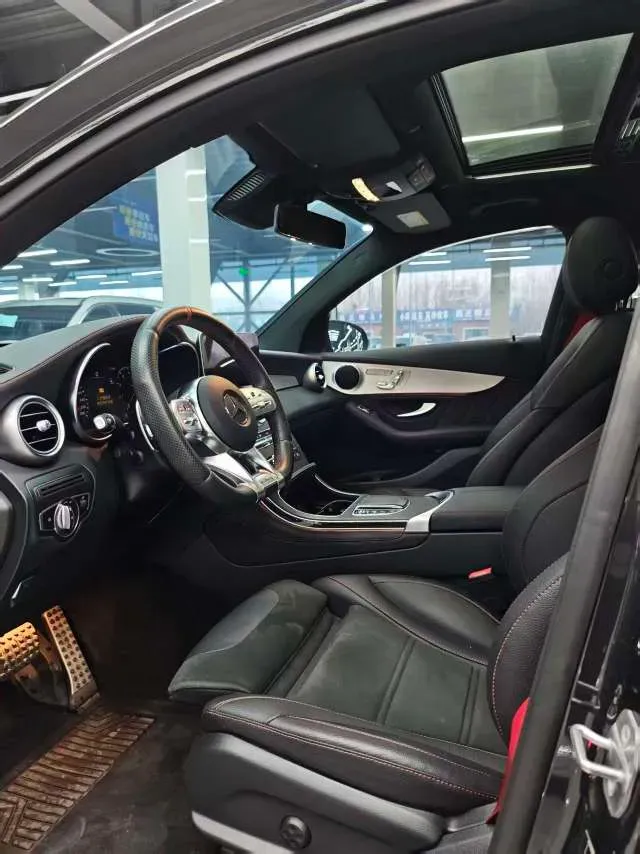 2020 Mercedes-Benz GLC Coupe AMG 3.0T 390HP V6 9AT,autocango,china used car exporter,china ev exporter,chinese used car exporter,chinese used ev exporter