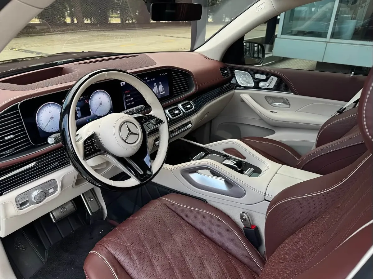 2024 Mercedes-Benz Maybach GLS 3.0T 381HP L6 9AT,autocango,china used car exporter,china ev exporter,chinese used car exporter,chinese used ev exporter
