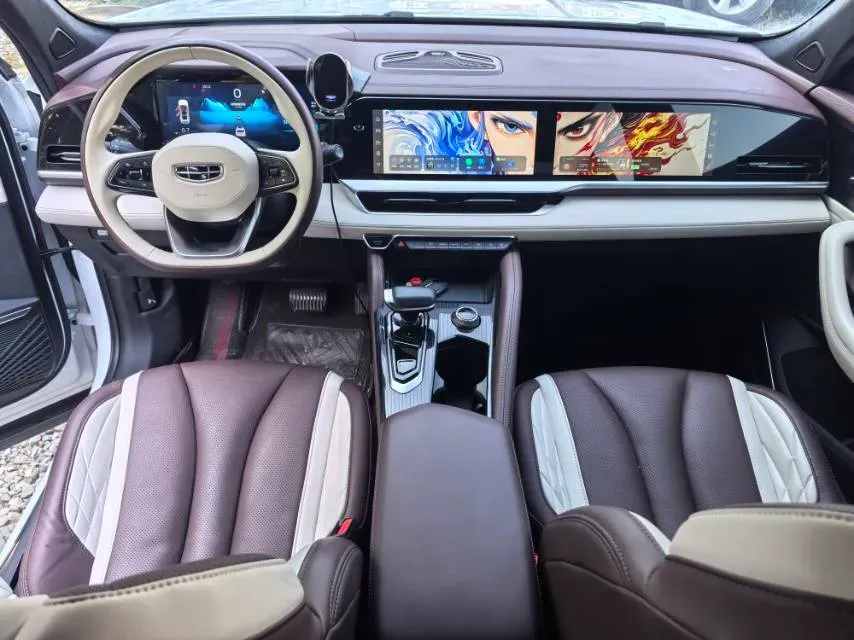 2021 Geely Monjaro 2.0T 218HP L4 7DCT,autocango,china used car exporter,china ev exporter,chinese used car exporter,chinese used ev exporter