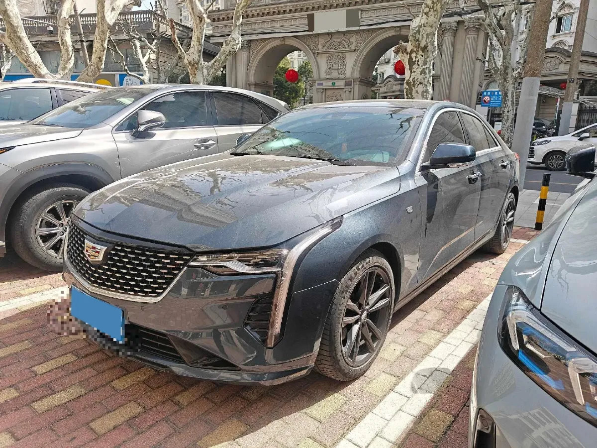 2021 Cadillac CT4 2.0T 237HP L4 8AT,autocango,china used car exporter,china ev exporter,chinese used car exporter,chinese used ev exporter
