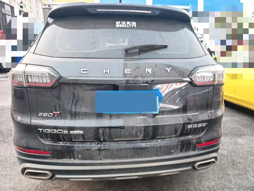 2022 Chery Tiggo 8 Plus 1.6T 197HP L4 7DCT,autocango,china used car exporter,china ev exporter,chinese used car exporter,chinese used ev exporter