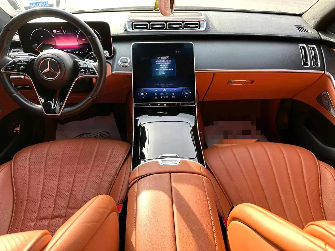 2022 Mercedes-Benz S Class 2.5T 313HP L6 9AT,autocango,china used car exporter,china ev exporter,chinese used car exporter,chinese used ev exporter