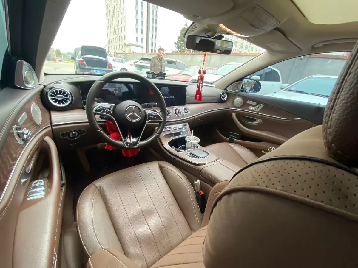 2022 Mercedes-Benz E Class 2.0T 258HP L4 9AT,autocango,china used car exporter,china ev exporter,chinese used car exporter,chinese used ev exporter