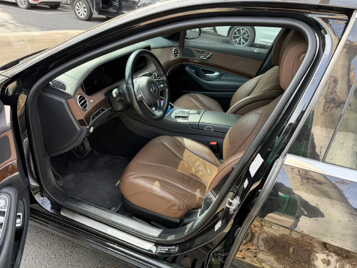 2020 Mercedes-Benz S Class 3.0T 299HP L6 9AT,autocango,china used car exporter,china ev exporter,chinese used car exporter,chinese used ev exporter