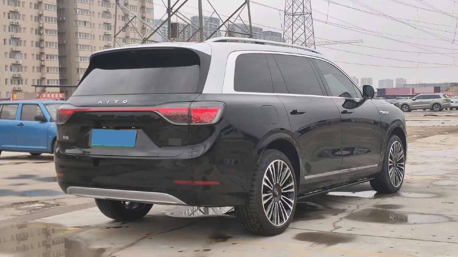 2024 AITO AITO M9 1.5T 152HP L4 REEV 42KWH,autocango,china used car exporter,china ev exporter,chinese used car exporter,chinese used ev exporter