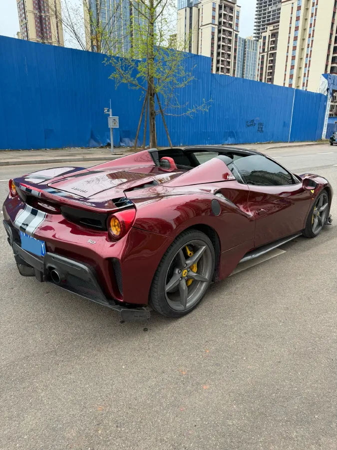 2015 Ferrari 488 3.9T 670HP V8 7DCT,autocango,china used car exporter,china ev exporter,chinese used car exporter,chinese used ev exporter