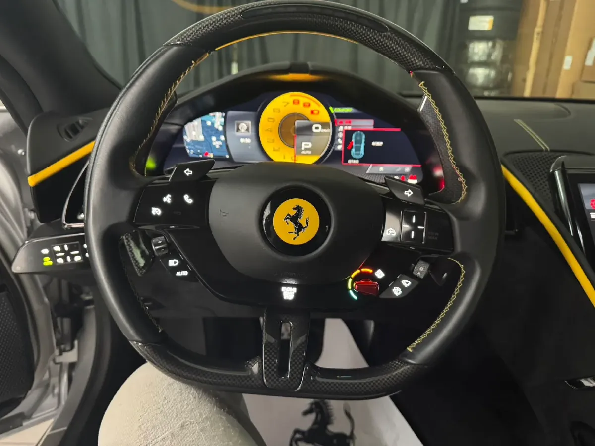 2020 Ferrari Roma 3.9T 620HP V8 8DCT,autocango,china used car exporter,china ev exporter,chinese used car exporter,chinese used ev exporter