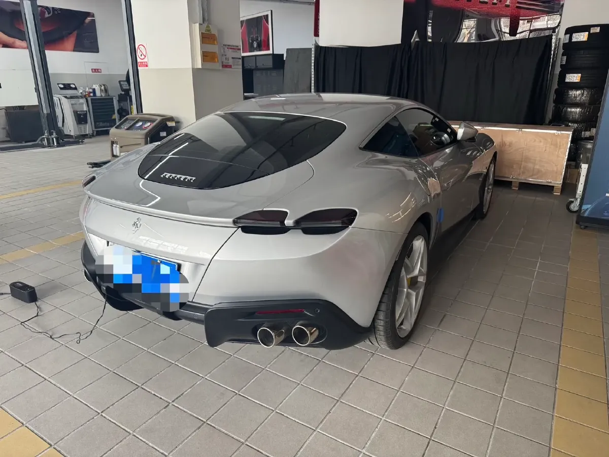 2020 Ferrari Roma 3.9T 620HP V8 8DCT,autocango,china used car exporter,china ev exporter,chinese used car exporter,chinese used ev exporter