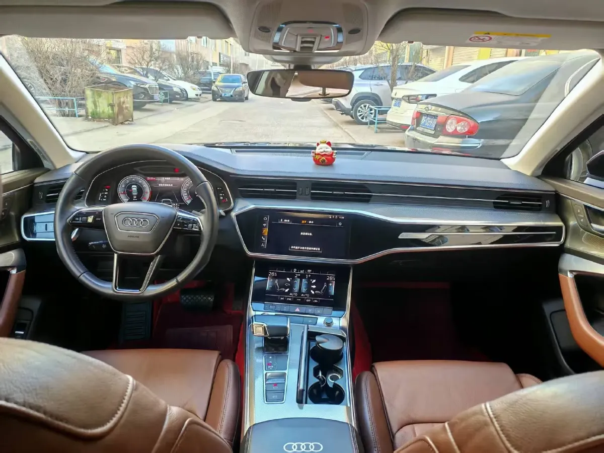 2020 Audi A6L 2.0T 224HP L4 7DCT,autocango,china used car exporter,china ev exporter,chinese used car exporter,chinese used ev exporter