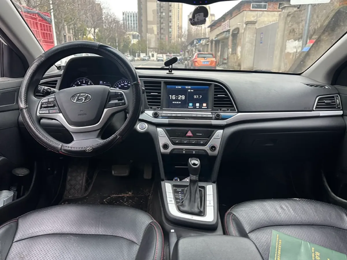2016 Hyundai Elantra 1.6L 130HP L4 6AT,autocango,china used car exporter,china ev exporter,chinese used car exporter,chinese used ev exporter