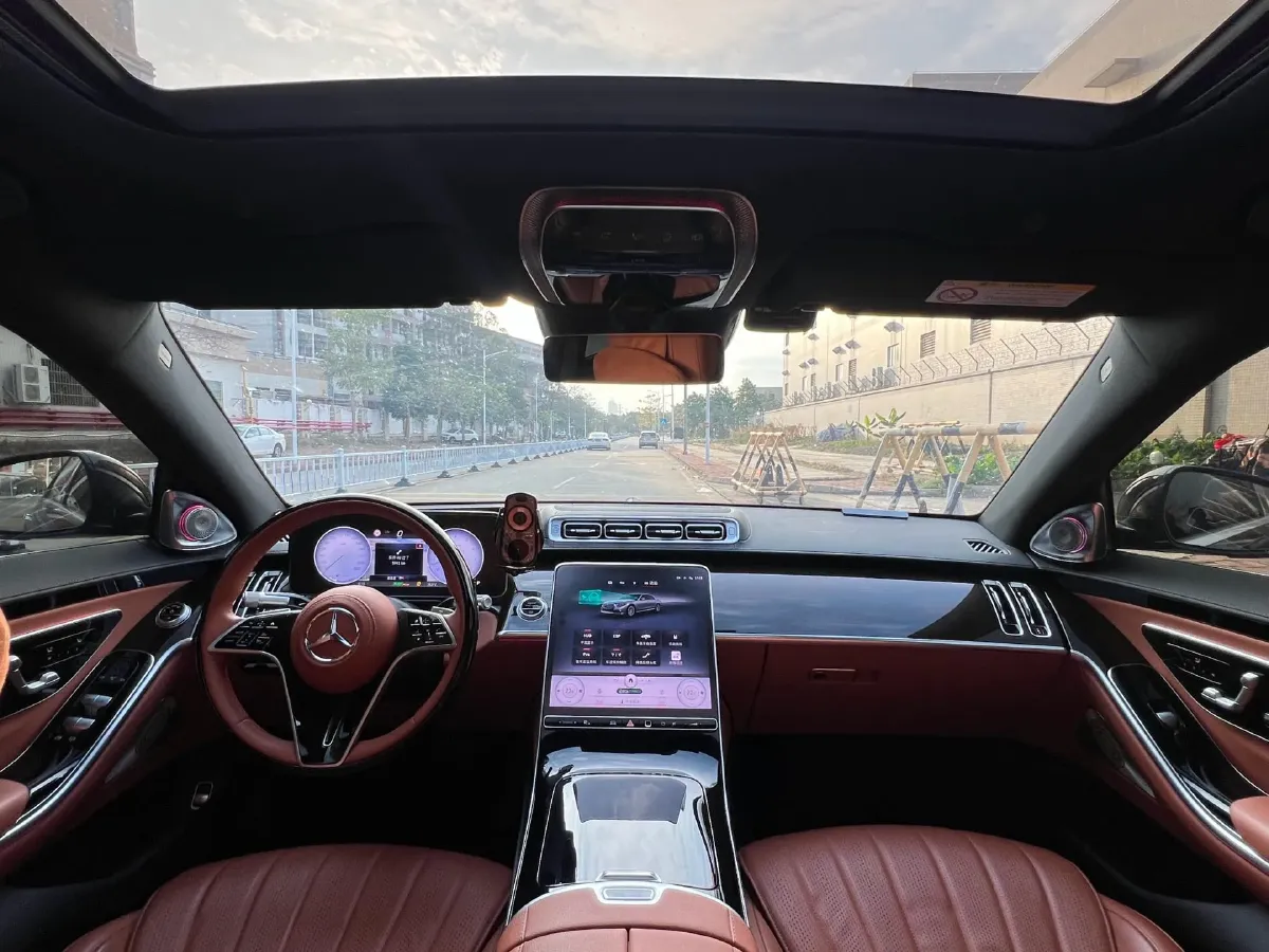 2021 Mercedes-Benz S Class 3.0T 313HP L6 9AT,autocango,china used car exporter,china ev exporter,chinese used car exporter,chinese used ev exporter