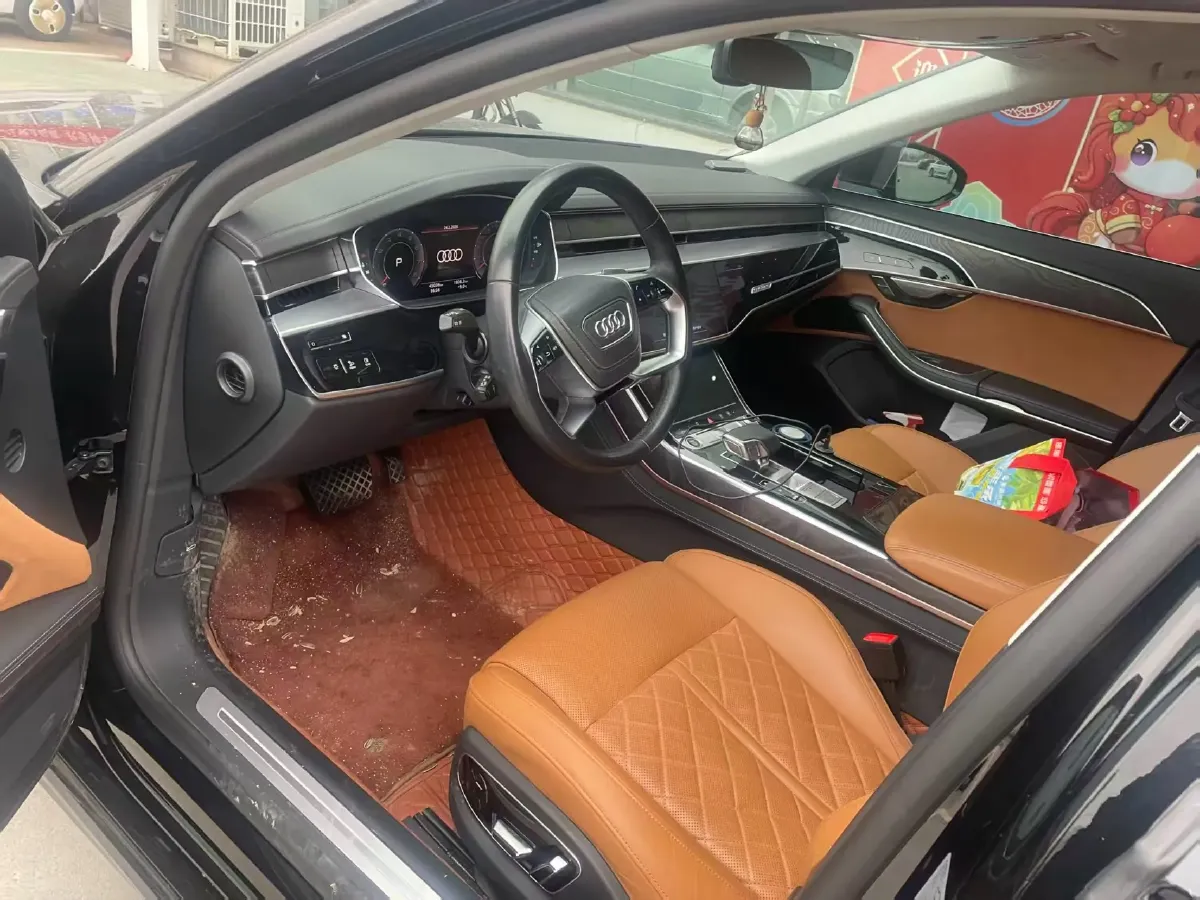 2024 Audi A8 3.0T 286HP V6 8AT,autocango,china used car exporter,china ev exporter,chinese used car exporter,chinese used ev exporter