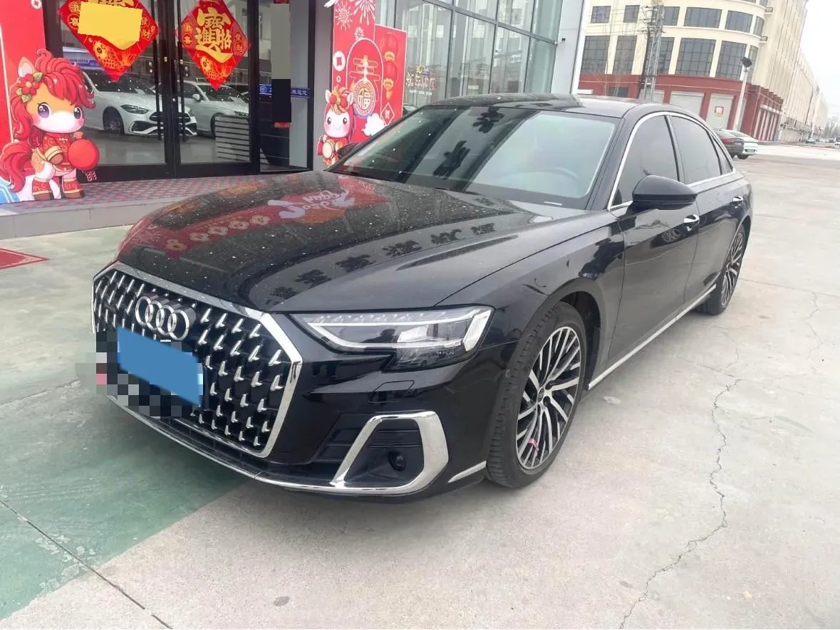 2024 Audi A8 3.0T 286HP V6 8AT,autocango,china used car exporter,china ev exporter,chinese used car exporter,chinese used ev exporter