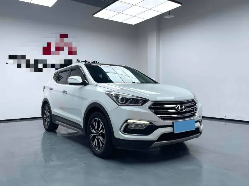 2017 Hyundai Santafe 2.0T 245HP L4 6AT,autocango,china used car exporter,china ev exporter,chinese used car exporter,chinese used ev exporter