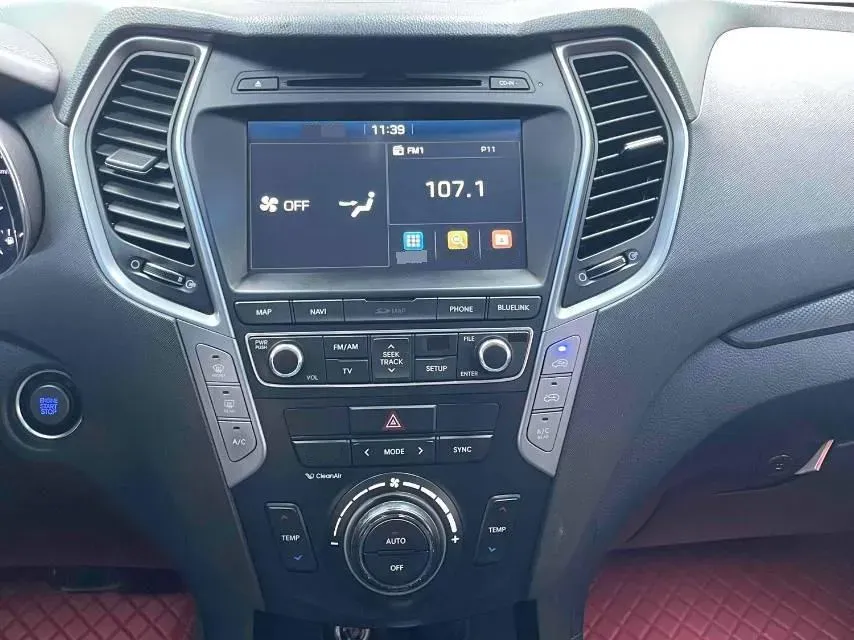 2017 Hyundai Santafe 2.0T 245HP L4 6AT,autocango,china used car exporter,china ev exporter,chinese used car exporter,chinese used ev exporter