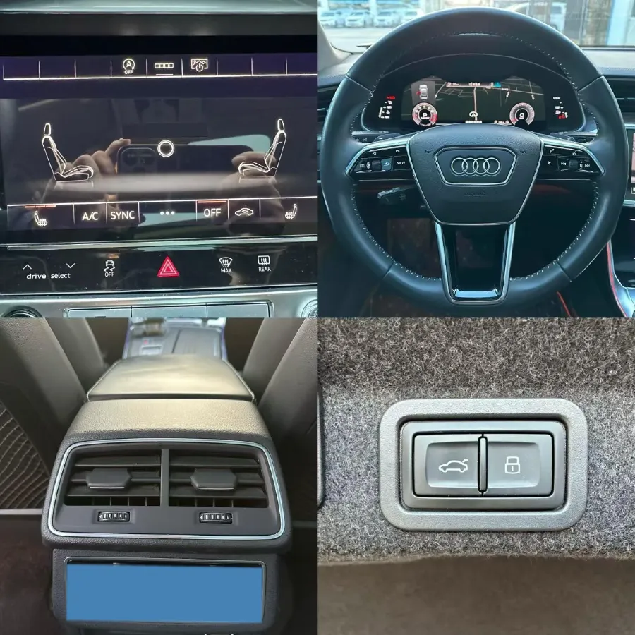 2023 Audi A6L 2.0T 245HP L4 7DCT,autocango,china used car exporter,china ev exporter,chinese used car exporter,chinese used ev exporter