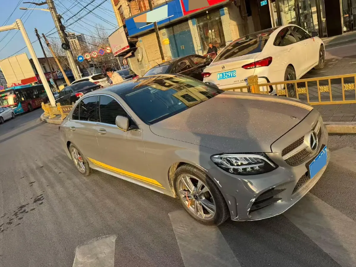 2021 Mercedes-Benz C Class 1.5T 156HP L4 9AT,autocango,china used car exporter,china ev exporter,chinese used car exporter,chinese used ev exporter