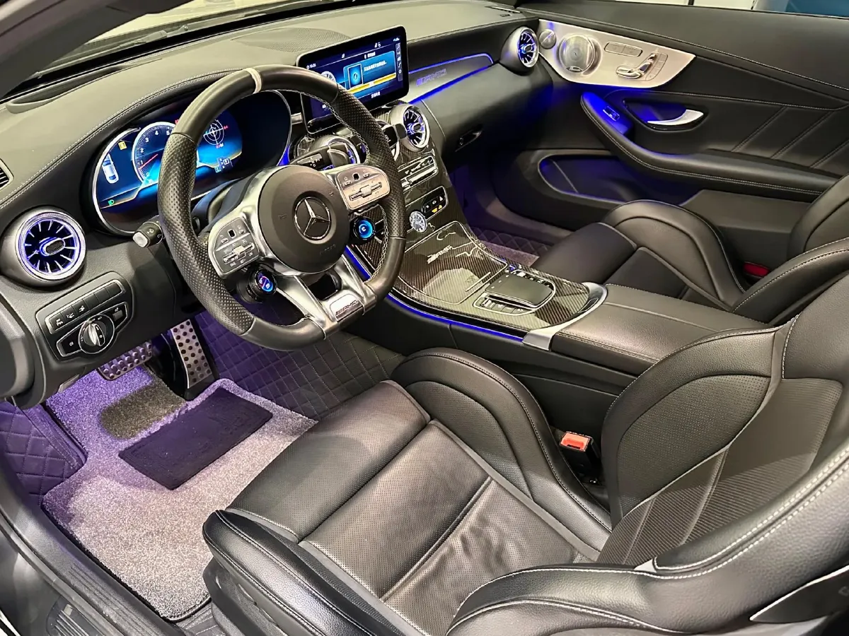 2021 Mercedes-Benz C AMG 4.0T 476HP V8 9AT,autocango,china used car exporter,china ev exporter,chinese used car exporter,chinese used ev exporter