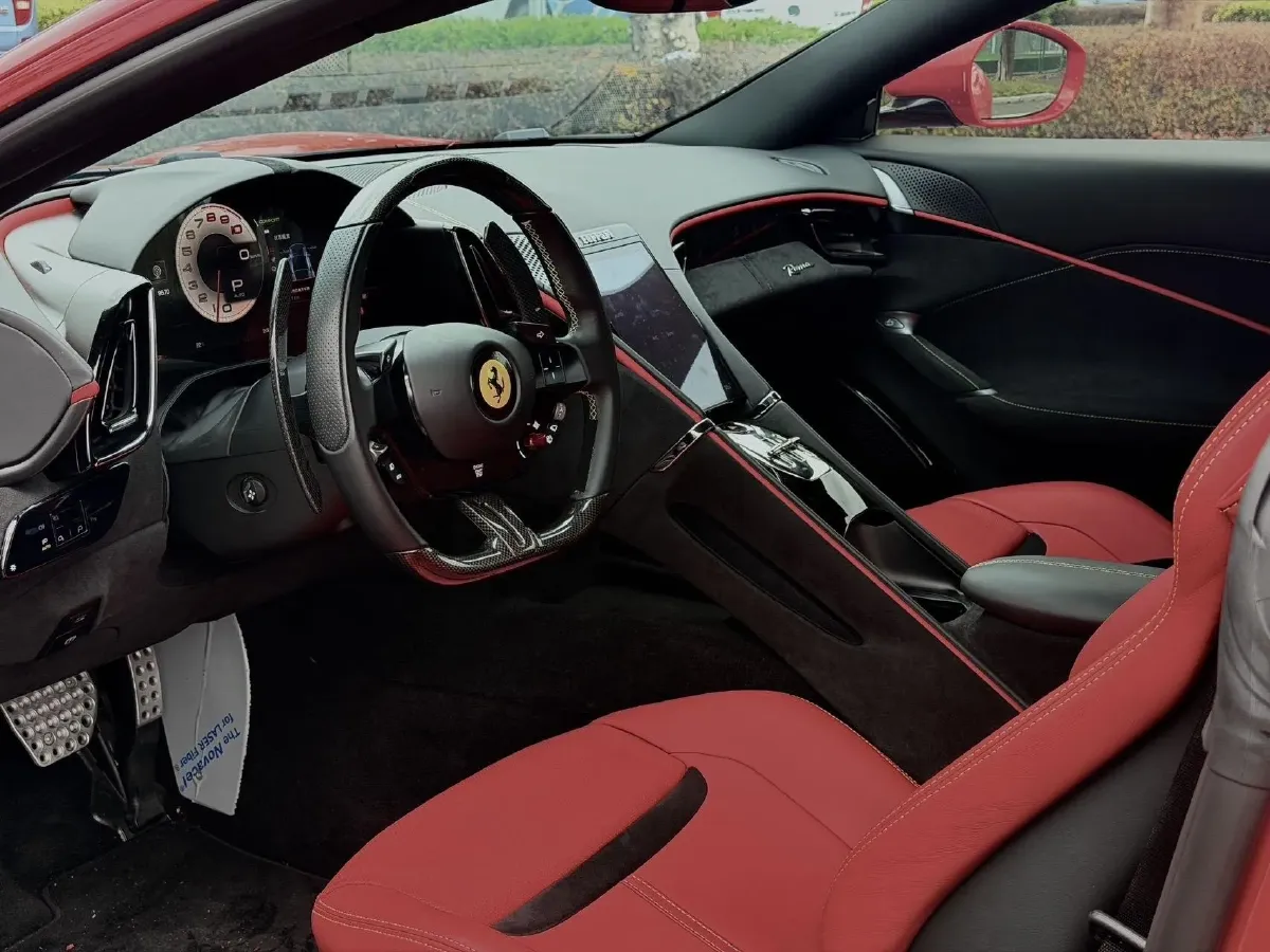 2020 Ferrari Roma 3.9T 620HP V8 8DCT,autocango,china used car exporter,china ev exporter,chinese used car exporter,chinese used ev exporter