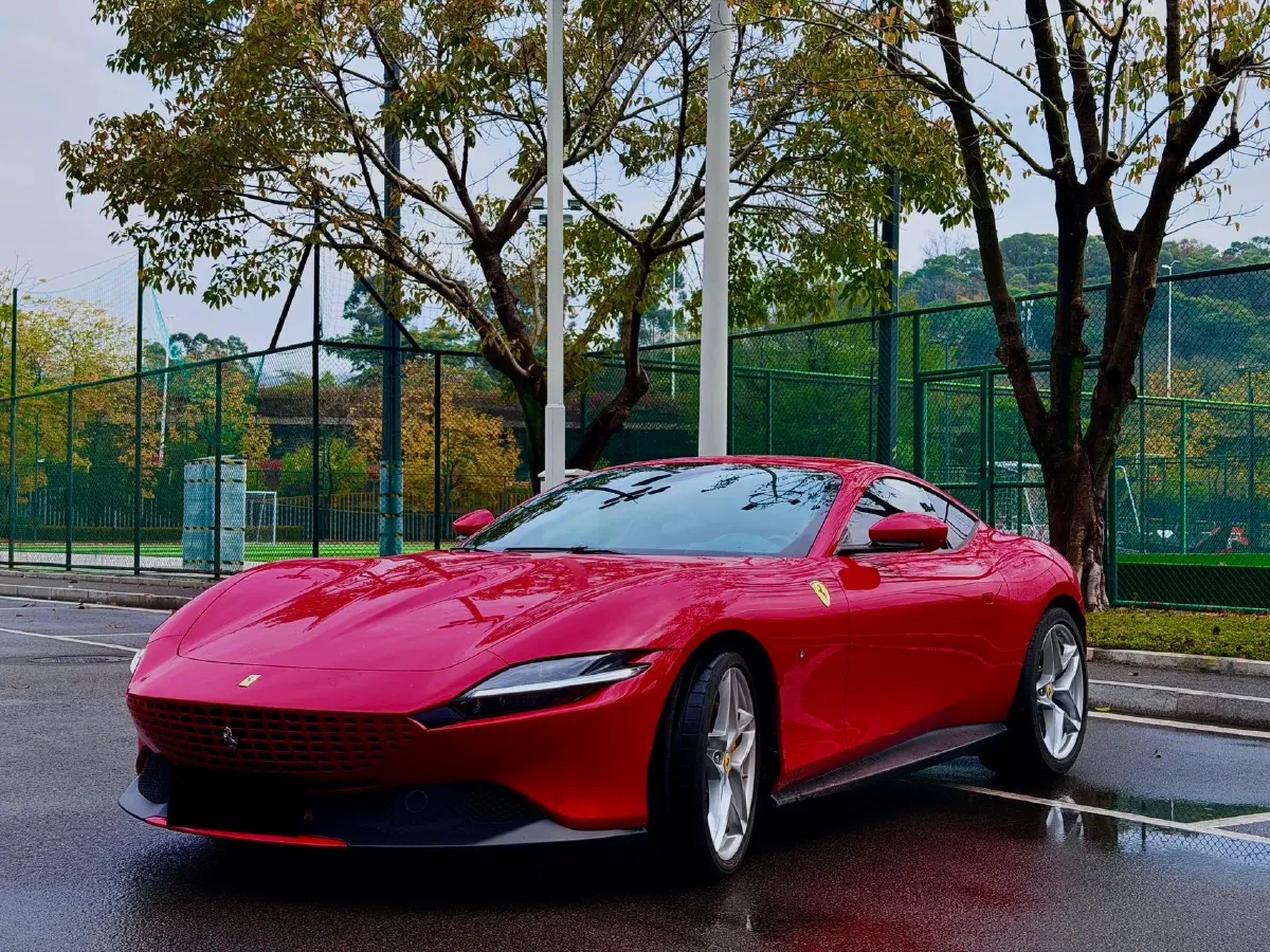 2020 Ferrari Roma 3.9T 620HP V8 8DCT,autocango,china used car exporter,china ev exporter,chinese used car exporter,chinese used ev exporter