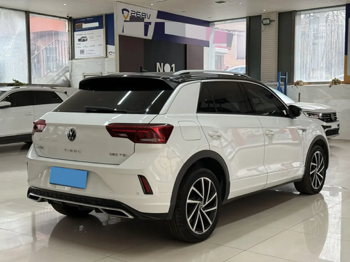 2021 Volkswagen T-Roc 1.4T 150HP L4 7DCT,autocango,china used car exporter,china ev exporter,chinese used car exporter,chinese used ev exporter
