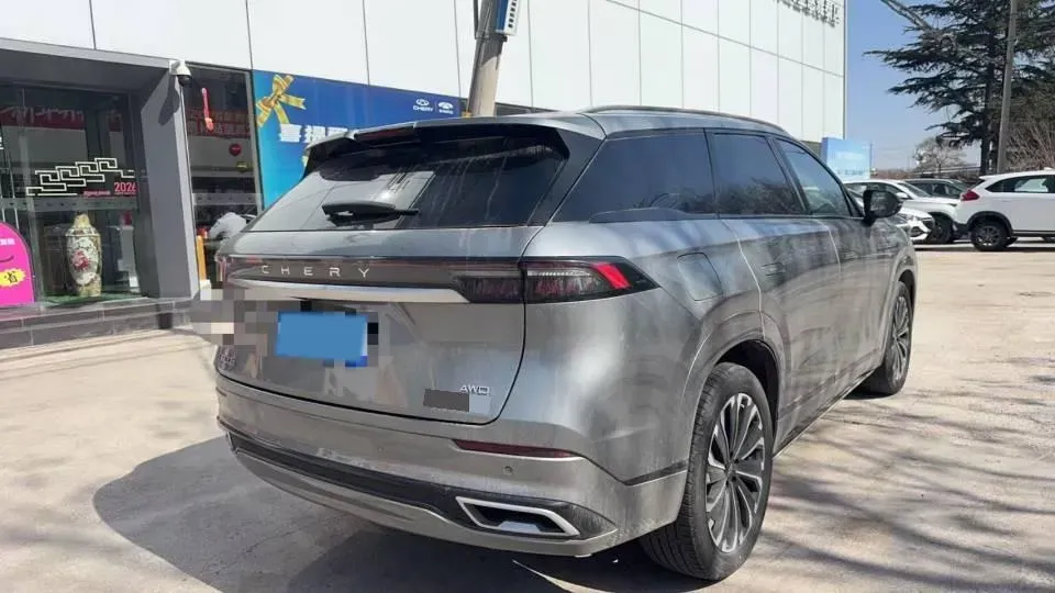 2023 Chery Tiggo 9 2.0T 261HP L4 8AT,autocango,china used car exporter,china ev exporter,chinese used car exporter,chinese used ev exporter