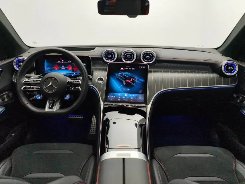 2024 Mercedes-Benz GLC AMG 2.0T 421HP L4 9AT,autocango,china used car exporter,china ev exporter,chinese used car exporter,chinese used ev exporter