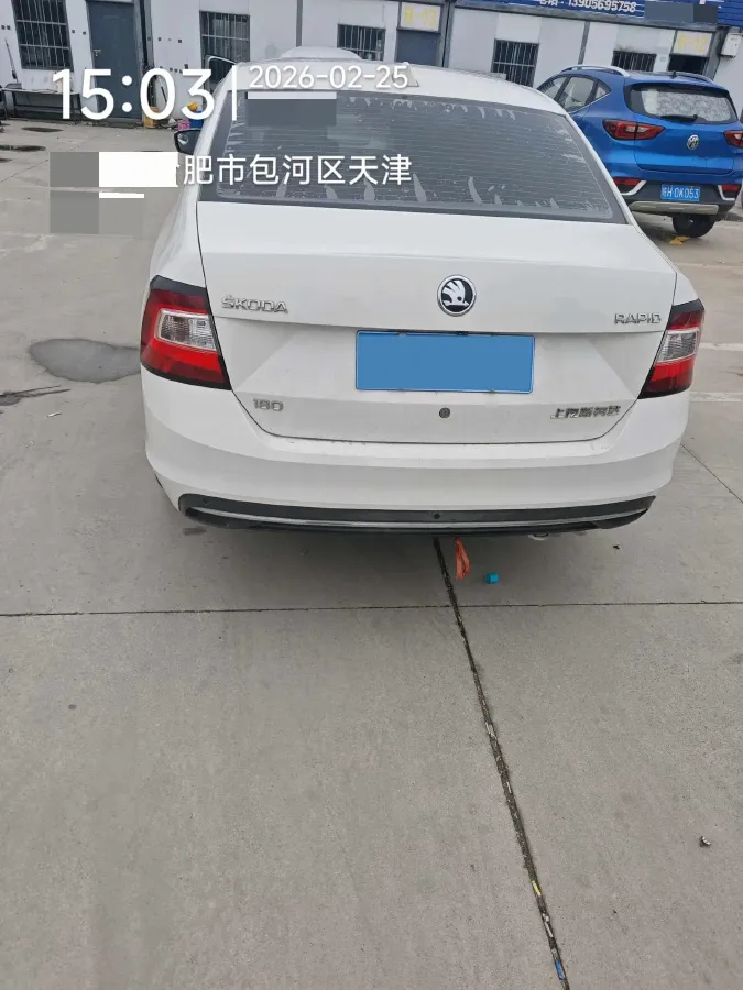 2018 Skoda Rapid 1.6L 110HP L4 6AT,autocango,china used car exporter,china ev exporter,chinese used car exporter,chinese used ev exporter