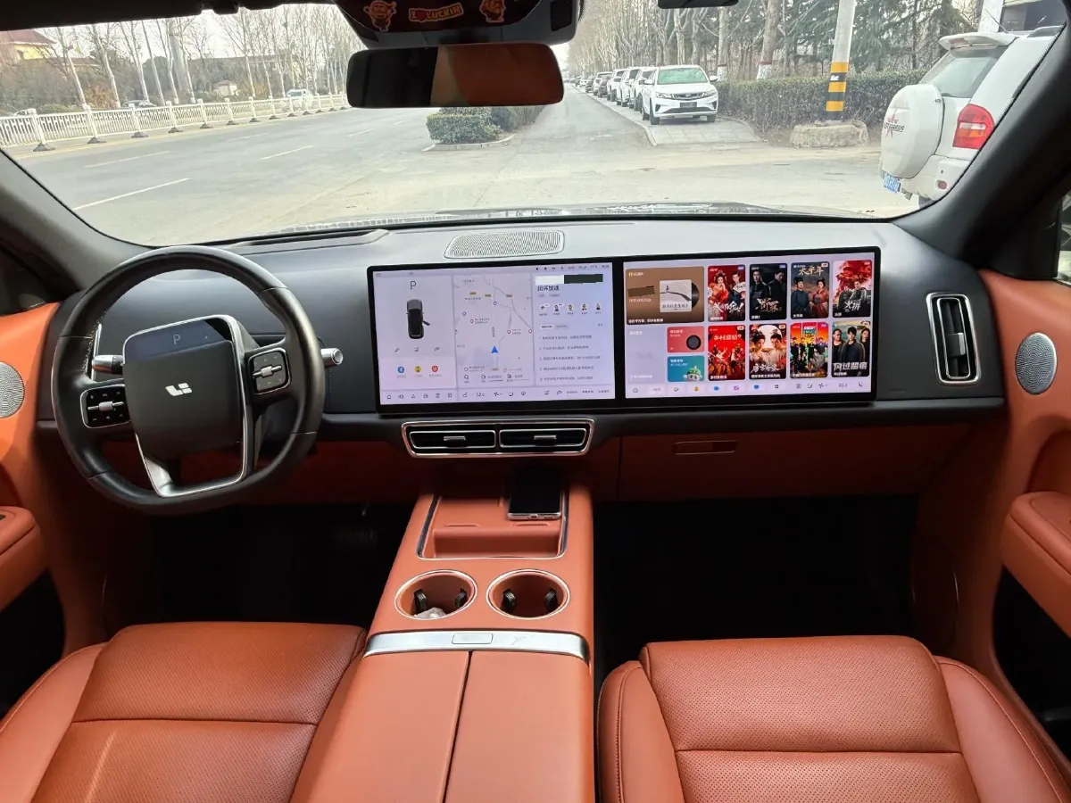 2023 Li L8 Range Extended 154HP REEV 40.9KWH,autocango,china used car exporter,china ev exporter,chinese used car exporter,chinese used ev exporter