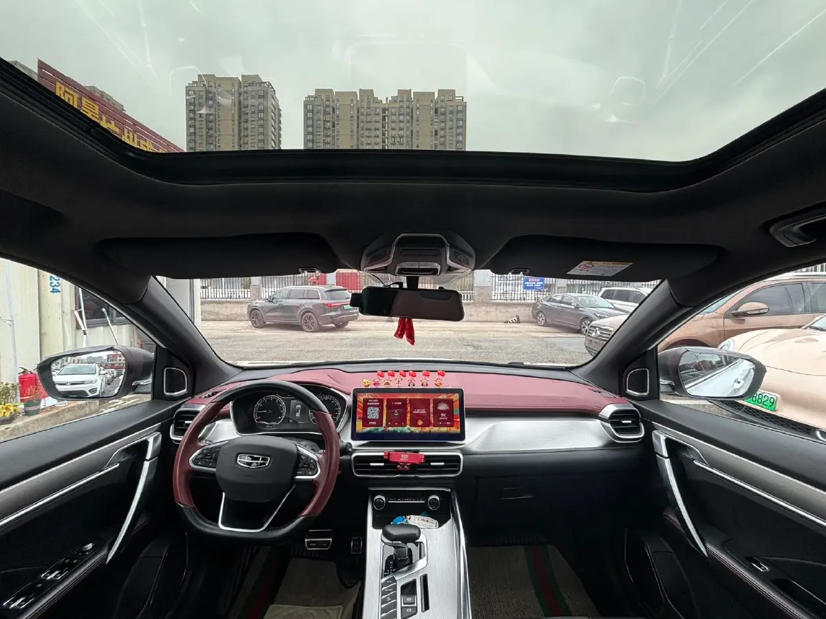 2021 Geely Coolray 1.5T 177HP L3 7DCT,autocango,china used car exporter,china ev exporter,chinese used car exporter,chinese used ev exporter