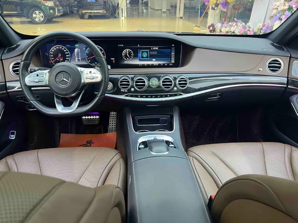 2020 Mercedes-Benz S Class 3.0T 367HP L6 9AT,autocango,china used car exporter,china ev exporter,chinese used car exporter,chinese used ev exporter