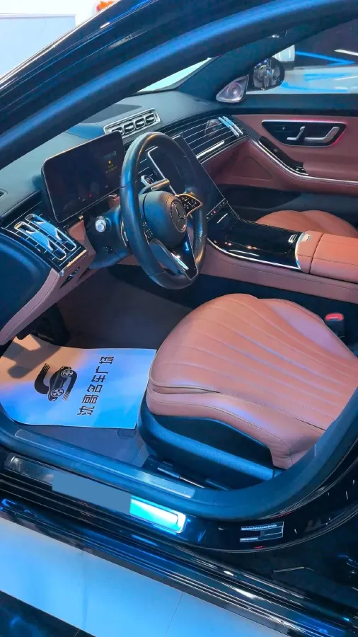 2024 Mercedes-Benz S Class 2.5T 313HP L6 9AT,autocango,china used car exporter,china ev exporter,chinese used car exporter,chinese used ev exporter