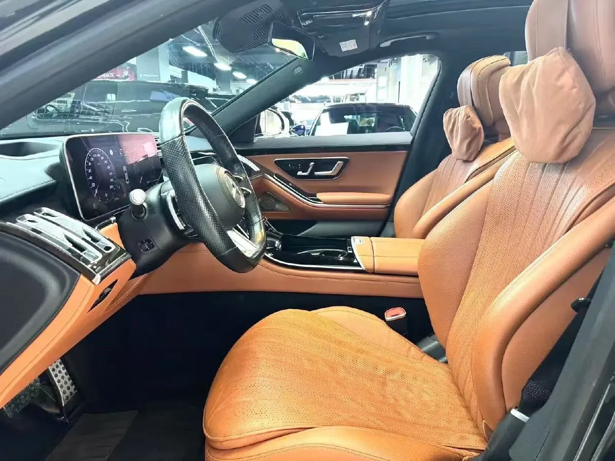 2021 Mercedes-Benz S Class 3.0T 367HP L6 9AT,autocango,china used car exporter,china ev exporter,chinese used car exporter,chinese used ev exporter