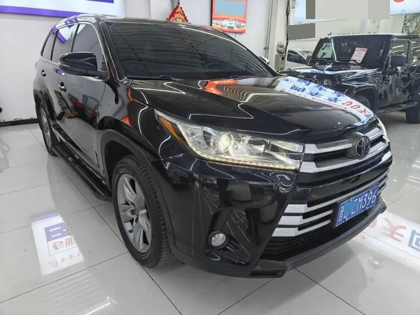 2018 Toyota Highlander 2.0T 220HP L4 6AT,autocango,china used car exporter,china ev exporter,chinese used car exporter,chinese used ev exporter