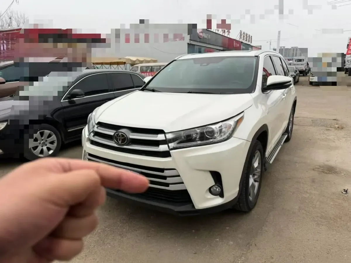 2018 Toyota Highlander 2.0T 220HP L4 6AT,autocango,china used car exporter,china ev exporter,chinese used car exporter,chinese used ev exporter