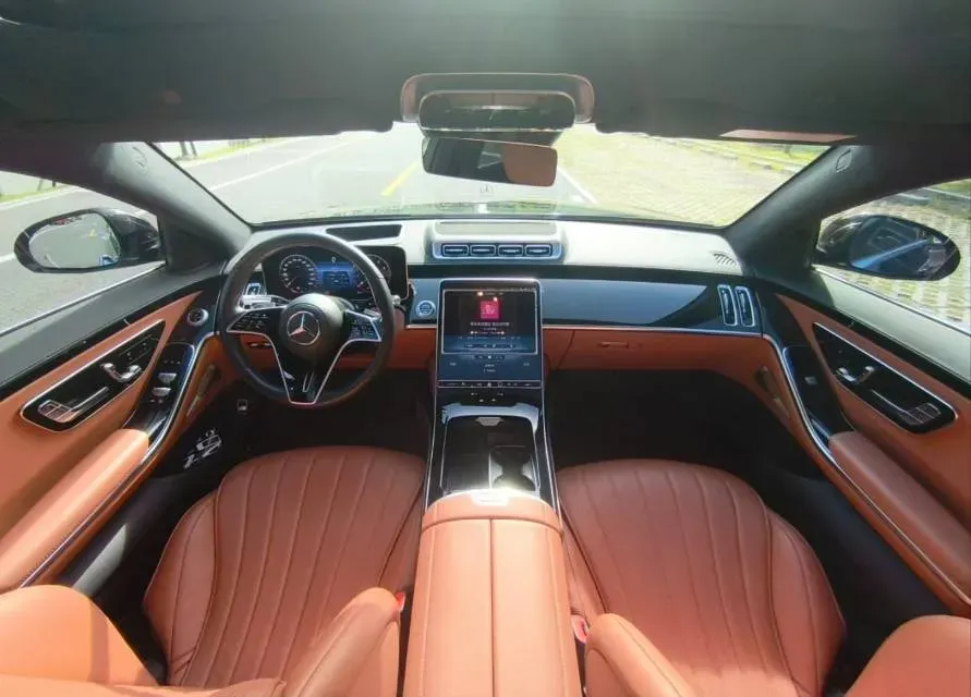 2022 Mercedes-Benz S Class 2.5T 367HP L6 9AT,autocango,china used car exporter,china ev exporter,chinese used car exporter,chinese used ev exporter