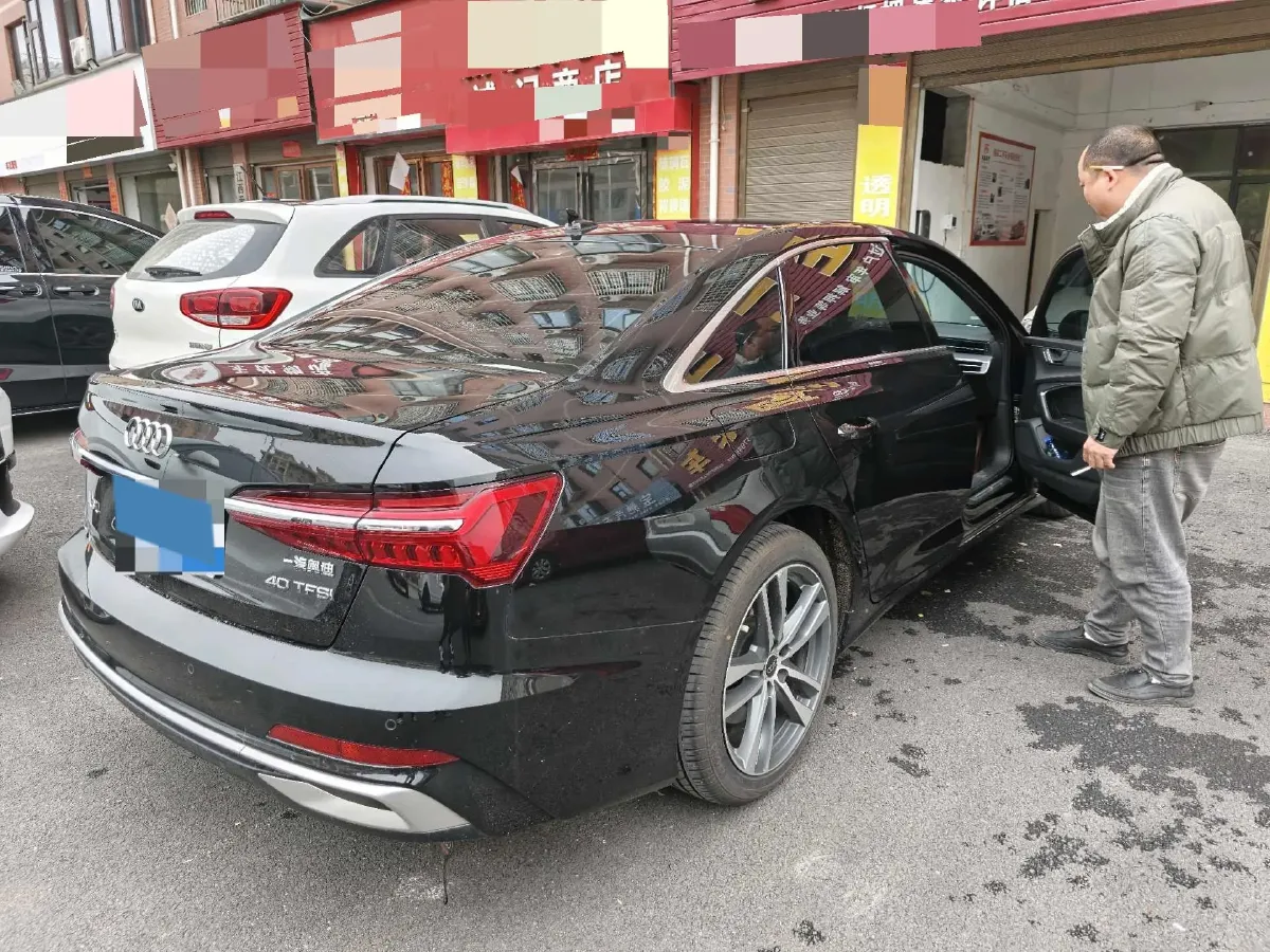 2023 Audi A6L 2.0T 190HP L4 7DCT,autocango,china used car exporter,china ev exporter,chinese used car exporter,chinese used ev exporter