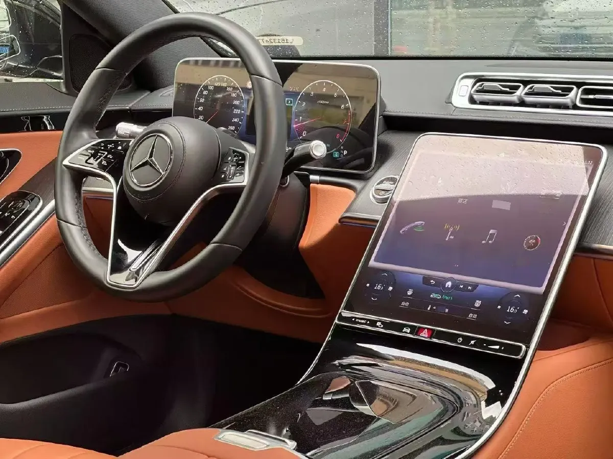 2023 Mercedes-Benz S Class 2.5T 313HP L6 9AT,autocango,china used car exporter,china ev exporter,chinese used car exporter,chinese used ev exporter