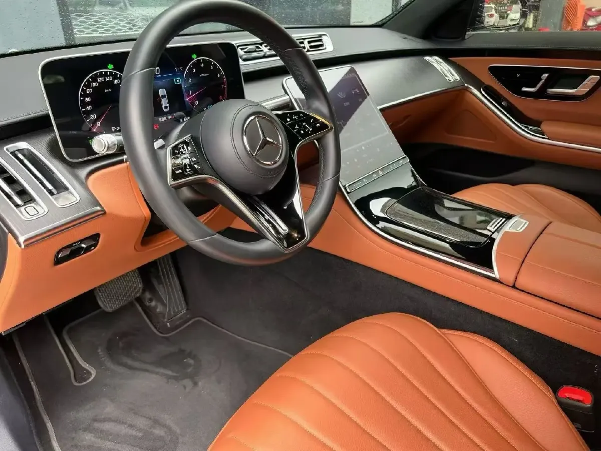2023 Mercedes-Benz S Class 2.5T 313HP L6 9AT,autocango,china used car exporter,china ev exporter,chinese used car exporter,chinese used ev exporter