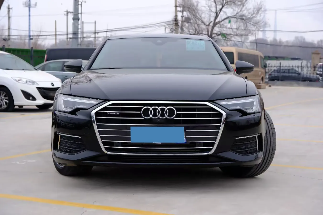 2022 Audi A6L 2.0T 224HP L4 7DCT,autocango,china used car exporter,china ev exporter,chinese used car exporter,chinese used ev exporter