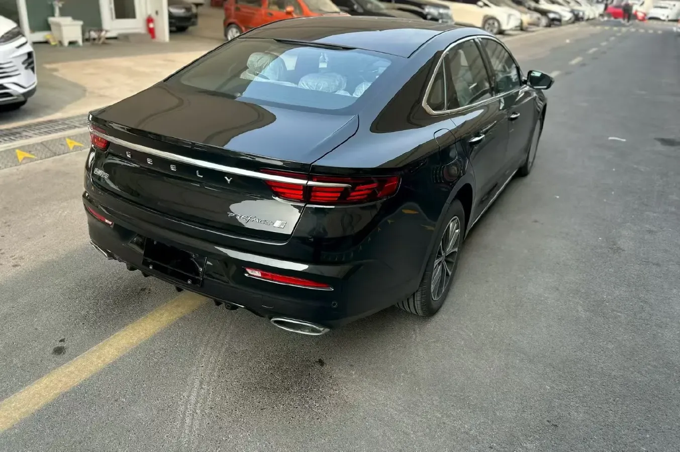 2025 Geely Preface 1.5T 181HP L4 7DCT,autocango,china used car exporter,china ev exporter,chinese used car exporter,chinese used ev exporter