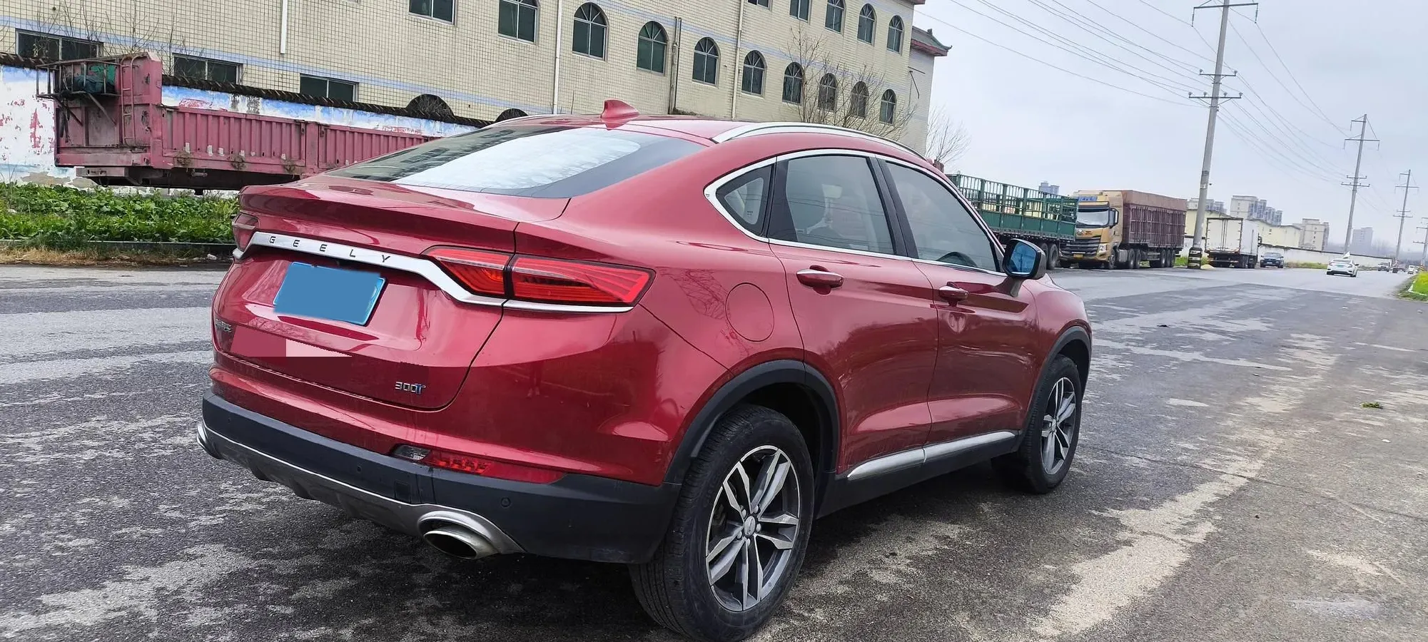 2019 Geely Tugella 1.5T 177HP L3 7DCT,autocango,china used car exporter,china ev exporter,chinese used car exporter,chinese used ev exporter