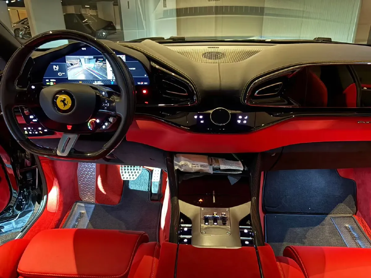 2023 Ferrari Purosangue 6.5L 725HP V12 8DCT,autocango,china used car exporter,china ev exporter,chinese used car exporter,chinese used ev exporter